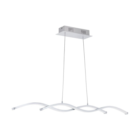 SUSPENSII CU LED - SUSPENSIE LED EGLO LASANA 2 96103 2X9W LUMINA CALDA CROM 870X80X1200 IP20