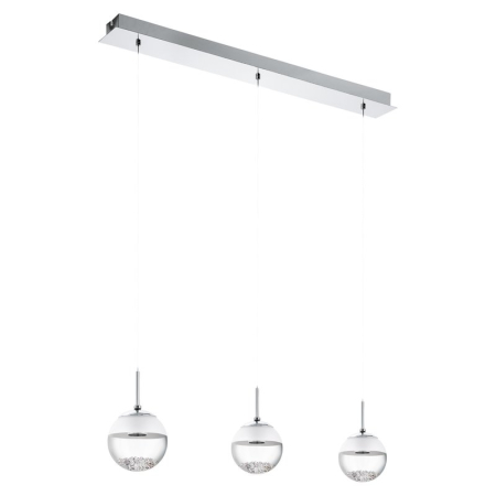■ ILUMINAT DE INTERIOR - SUSPENSIE LED EGLO MONTEFIO 1 93784 3X5W LUMINA CALDA CROM IP20 D870