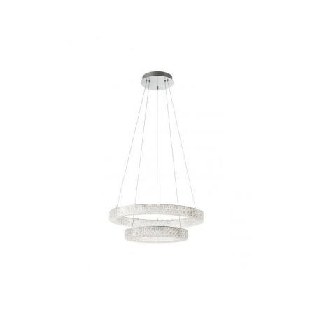 CANDELABRE CRISTAL & PENDULE - SUSPENSIE LED METIS 01-1391 40W+24W LUMINA NATURALA