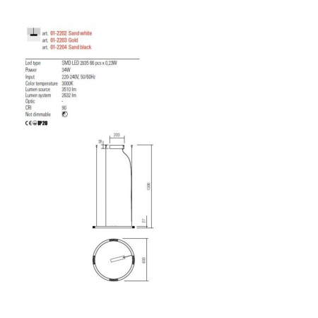 SUSPENSIE LED RED.UNION 01-2202 [1]