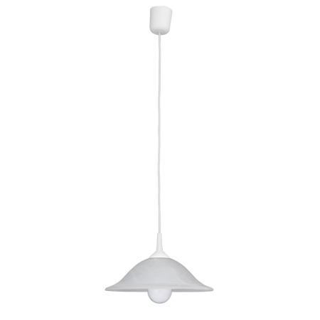 ■ CORPURI DE ILUMINAT - SUSPENSIE ALABASTRO 3905 CU 1 BRAT E27 1X60W D310MM