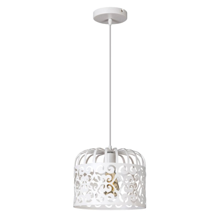■ CORPURI DE ILUMINAT - SUSPENSIE RABALUX ALESSANDRA 2161 CU 1 BRAT ALB MAT ALB E27 1X60W