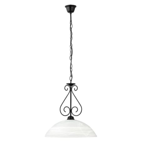 CANDELABRE & PENDULE CLASICE - SUSPENSIE  ATHEN  7816 E27 1X60W NEGRU IP20 D400