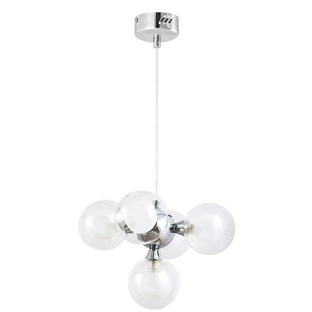 ■ CORPURI DE ILUMINAT - SUSPENSIE RABALUX BRIELLA 2623 CU MAI MULTE BRATE CROM ALB G9 5 28W 105X31.5X31.5CM