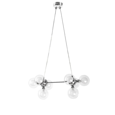 ■ CORPURI DE ILUMINAT - SUSPENSIE RABALUX BRIELLA 2624 CU MAI MULTE BRATE CROM ALB G9 8 28W 93X58X58CM
