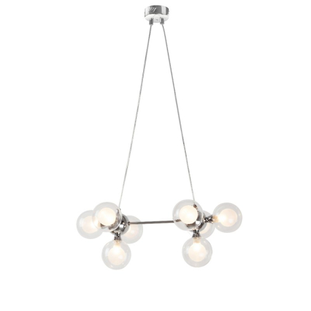 SUSPENSIE RABALUX BRIELLA 2624 CU MAI MULTE BRATE CROM ALB G9 8 28W 93X58X58CM [1]