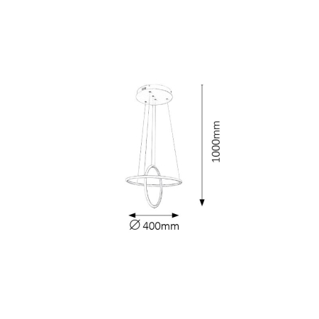 PENDUL DONATELLA 2544 LED ALB ALB LED 37W [1]