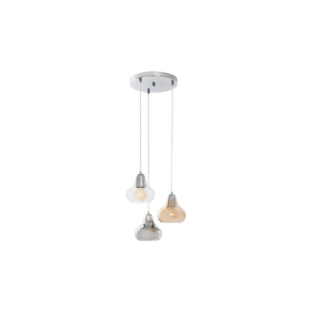 ■ ILUMINAT DE INTERIOR - Suspensie R. Jezabel 7977 cu mai multe brate crom  E27 3X60W IP20