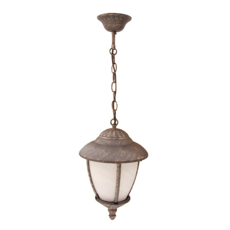 ■  ILUMINAT DE EXTERIOR - SUSPENSIE  MADRID  AURIU ANTIC ALB E27 1X60W D200X310MM
