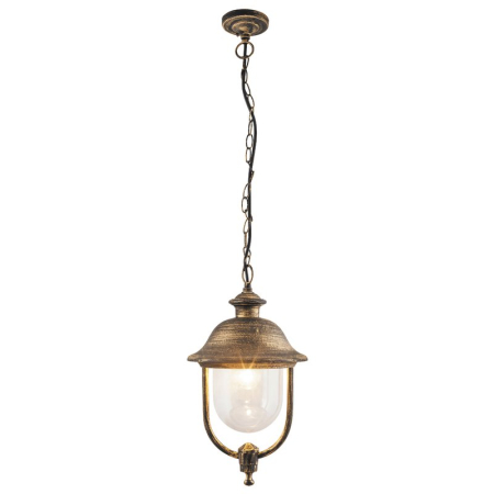 ■  ILUMINAT DE EXTERIOR - SUSPENSIE NEW YORK AURIU ANTIC TRANSPARENT E27 1X100W 106.5X24.8X24.8CM