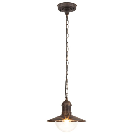 ■  ILUMINAT DE EXTERIOR - SUSPENSIE OSLO 8737 SI SUSPENSIE EXT. AURIU ANTIC TRANSPARENT E27 1X60W 76X24X24CM