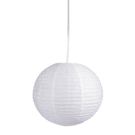 CANDELABRE MODERNE & PENDULE - Suspensie R. Rice 4898 din hartie de orez alb