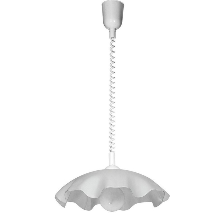 ■ ILUMINAT DE INTERIOR - Suspensie R. Smerlato 4675 cu 1 brat alb  E27 1X60W IP20