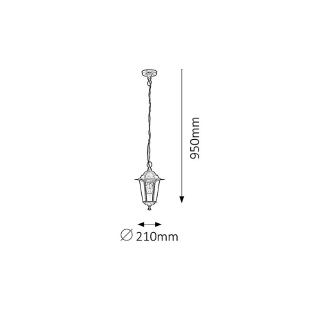 SUSPENSIE VELENCE 8238 EXTERIOARE AURIU ANTIC E27 1X60W D210X310MM [1]