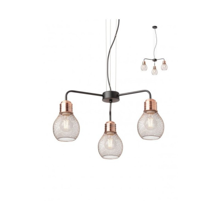 ■ CORPURI DE ILUMINAT - SUSPENSIE SMARTER EDISON 01-1579 E27 3X42W