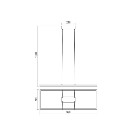PENDUL KLEE LED 48W 3000K [1]