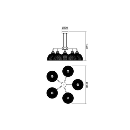 SUSPENSIE SMARTER TAMIS 01-1574 E27 5X42W [1]