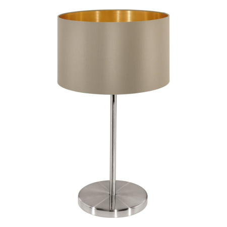 ■ ILUMINAT DE INTERIOR - VEIOZA EGLO MASERLO 31629 E27 1X60W NICHEL IP20 D230