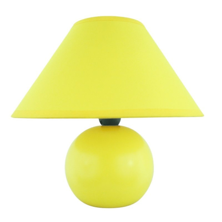 ■ ILUMINAT DE INTERIOR - Veioza R. Ariel 4905 galben ceramica E14 1X40W IP20