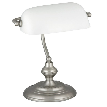 VEIOZE CLASICE - VEIOZA RABALUX BANK 4037 ALB E27 1X60W 270X330MM