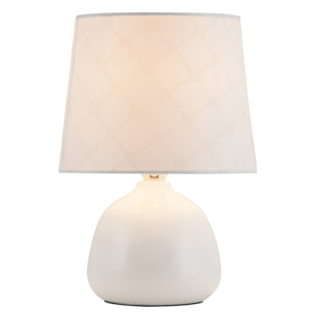 ■ ILUMINAT DE INTERIOR - Veioza R.Ellie 4379 alb ceramica E14 40W IP20