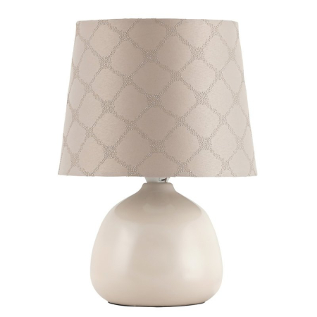 ■ ILUMINAT DE INTERIOR - Veioza R. Ellie 4380 bej ceramica E14 40W IP20