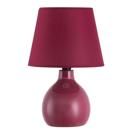 ■ ILUMINAT DE INTERIOR - Veioza R. Ingrid 4478 bordo ceramica E14 1X40W IP20