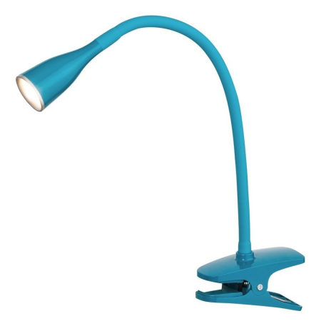 ■ ILUMINAT DE INTERIOR - Veioza R. Jeff 4195 de citit cu clema albastru  LED 4,5W 330lm 3000K IP20 A+