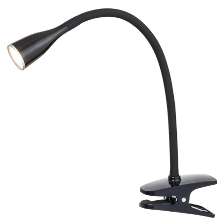 ■ ILUMINAT DE INTERIOR - Veioza Rabalux Jeff 4197 de citit cu clema negru  LED 4,5W 330lm 3000K IP20 A+