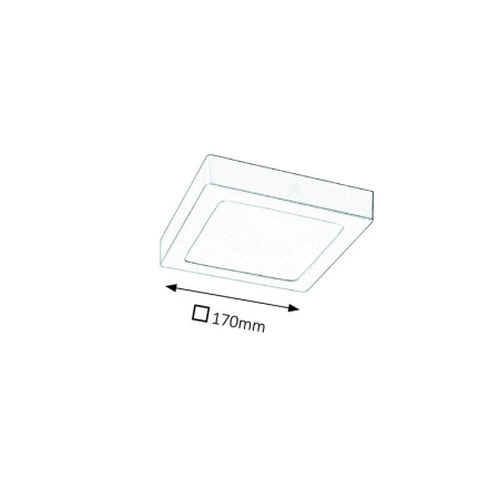 VEIOZA RABALUX LOIS 2663 CU LED ALB MAT LED 12W [1]