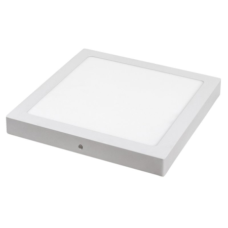 ■ CORPURI DE ILUMINAT - PLAFONIERA LOIS CU LED ALB MAT LED 24W