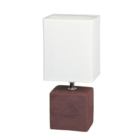 ■ ILUMINAT DE INTERIOR - Veioza R.Orlando 4928 wenge ceramica E14 1X40W IP20