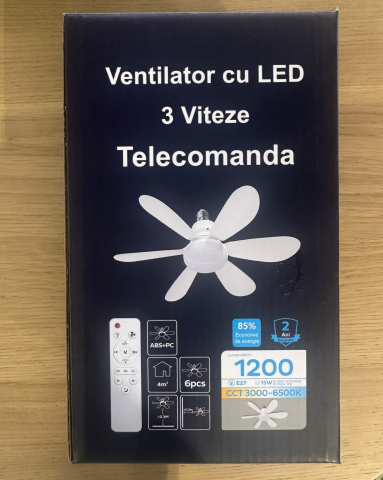 VENTILATOR CU BEC LED - 1X15W [3]