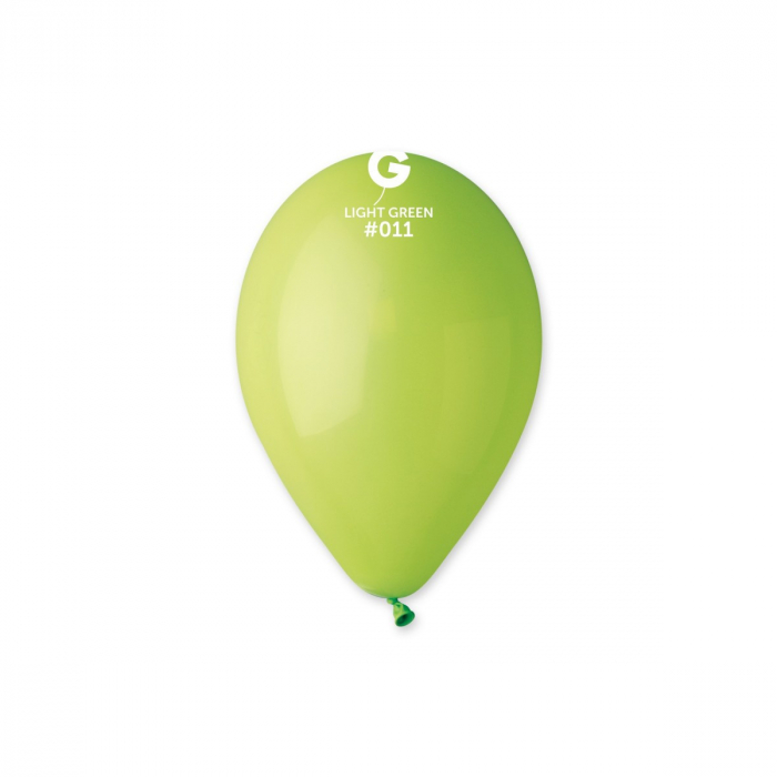 Baloane latex rotunde standard, verde deschis, 26cm [1]