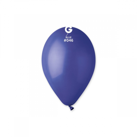 Baloane Inscripționate - Baloane latex rotunde standard, albastru închis, 26cm