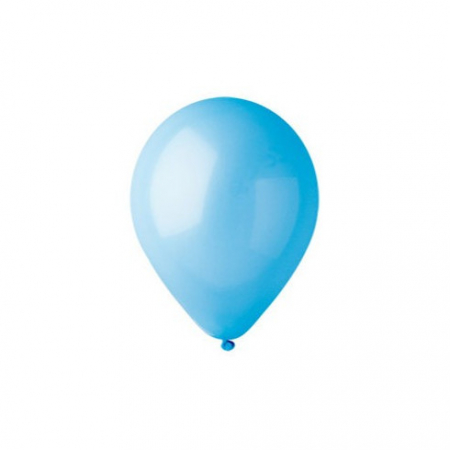 Baloane Inscripționate - Baloane latex rotunde standard, bleu, 26cm