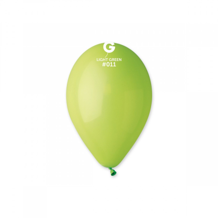 Baloane Inscripționate - Baloane latex rotunde standard, verde deschis, 26cm