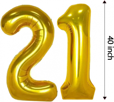 Set baloane folie Celebration - aniversare 21 ani [1]