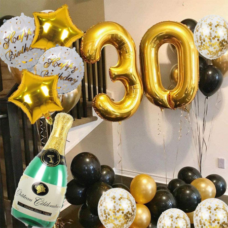 Set baloane folie Celebration - aniversare 30 ani [2]
