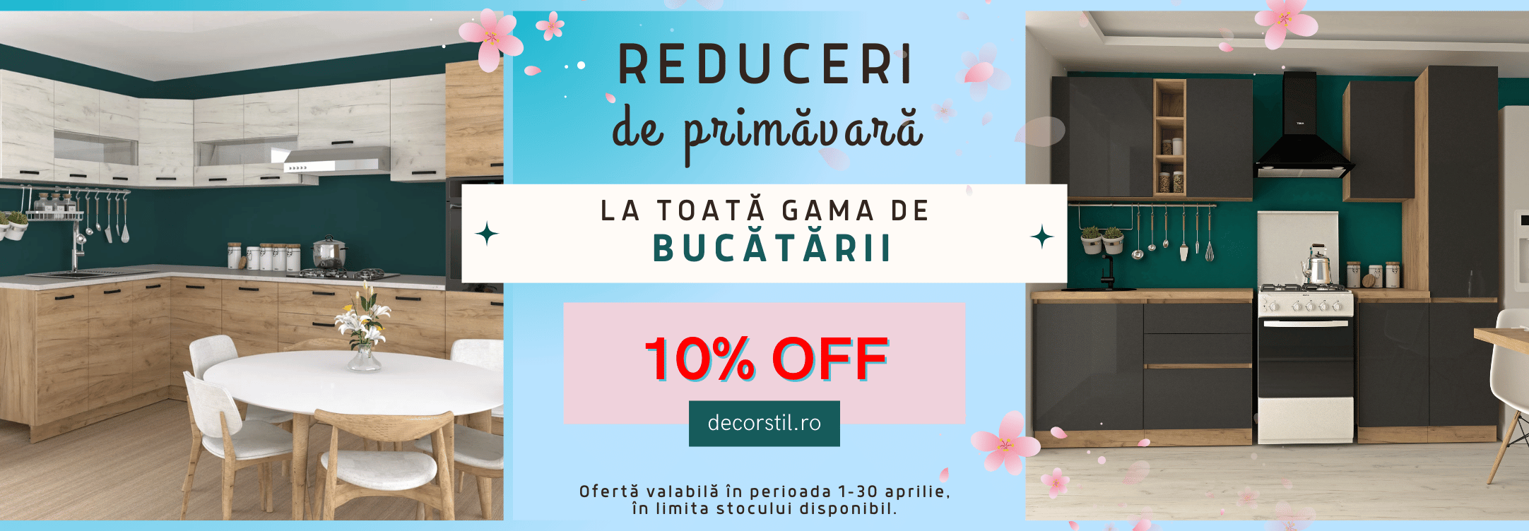 Banner Reduceri de Primavara (Update Aprilie)