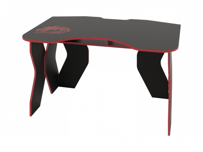 Birou Pc Kl 9.0 Wenge+Rosu [3]