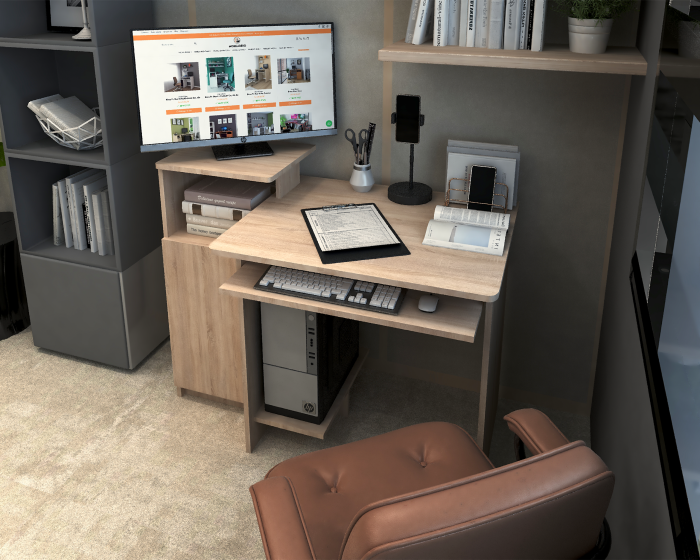 Birou Pc Skm-2 Sonoma Ro [2]