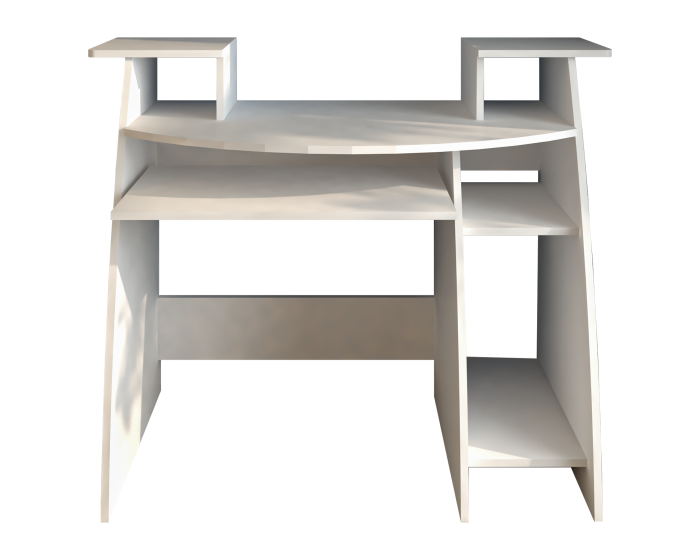 Birou Pc Skm-4 Ro, 123x50x77 cm, Alb [5]