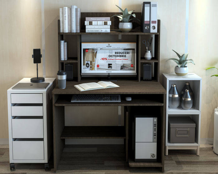 Birou Pc Skm-6 Ro Wenge [1]