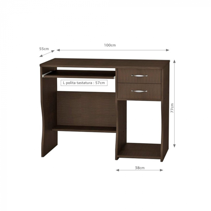 Birou Pc Skm-7 Ua Wenge [2]