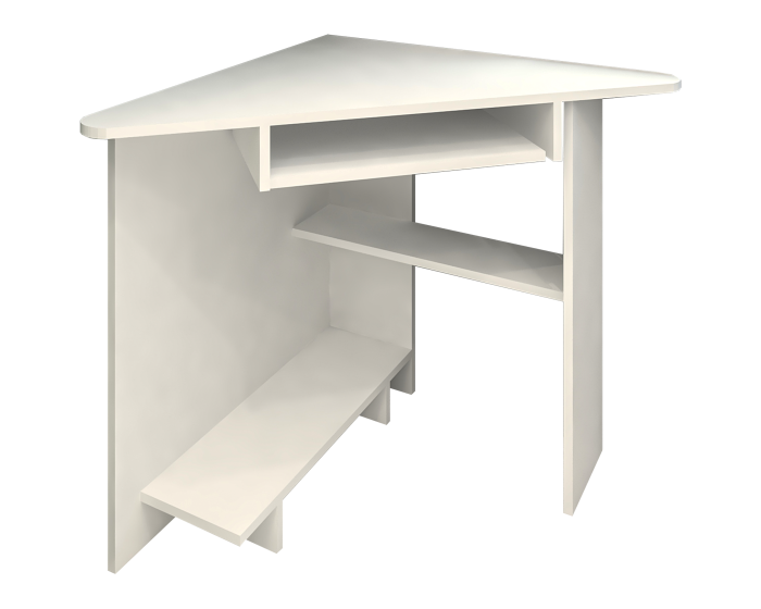 Birou pe Colt SU15 Ro, 76x76x75 cm, Alb [5]