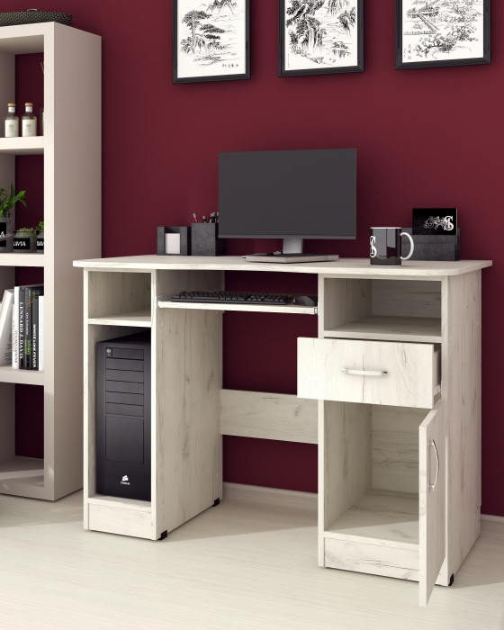 Birou Tip II,115x60x82 cm, Stejar K001 [2]