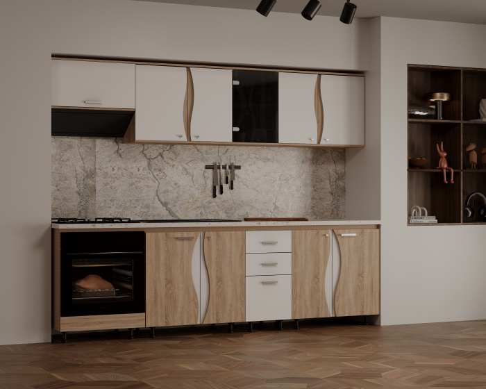 Bucătărie CIP 3S C2 Sonoma Alb [2]