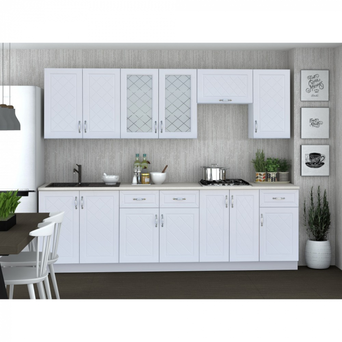 DecorStil BUCATARIE IRINA RO MDF 2,6M