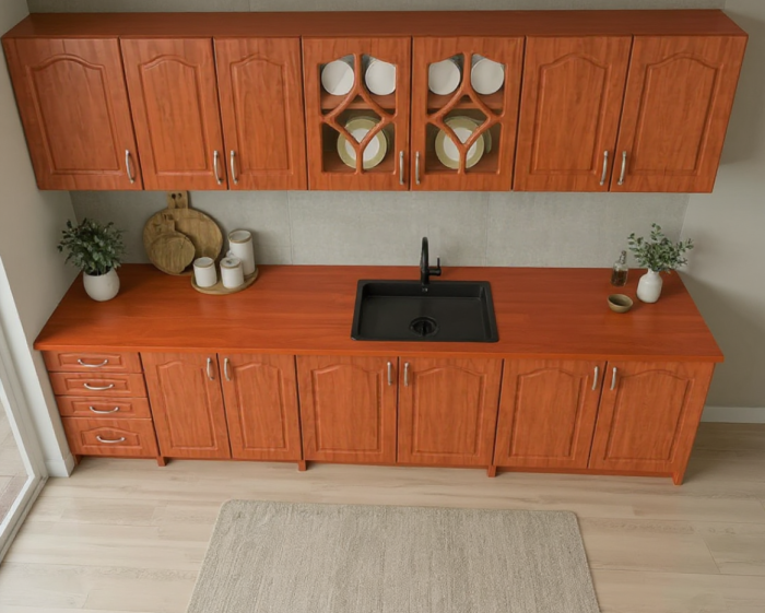Bucatarie Olea Mebel Mdf Calvados 260x60x200 cm [4]